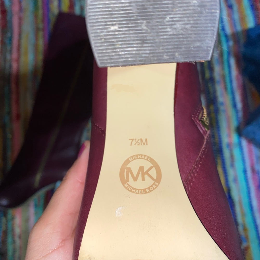 Original MK leather winter boots. - Picture 2 of 2